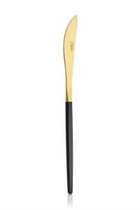 Kalben Amore Black Touch Titanyum Mat Gold Renk 6 Adet Yemek Bıçağı