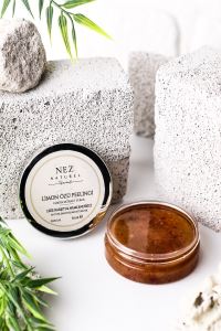 nez naturel %100 Doğal Leke Karşıtı Limon Özü Peelingi (Lemon Extract Scrub) 50ml
