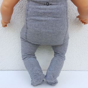 Gri Bebek Külotlu Çorap