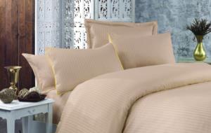 Armada Cift Kisilik Stripe Cizgili Pamuk Saten Nevresim Takimi Vizon Alkapida Com