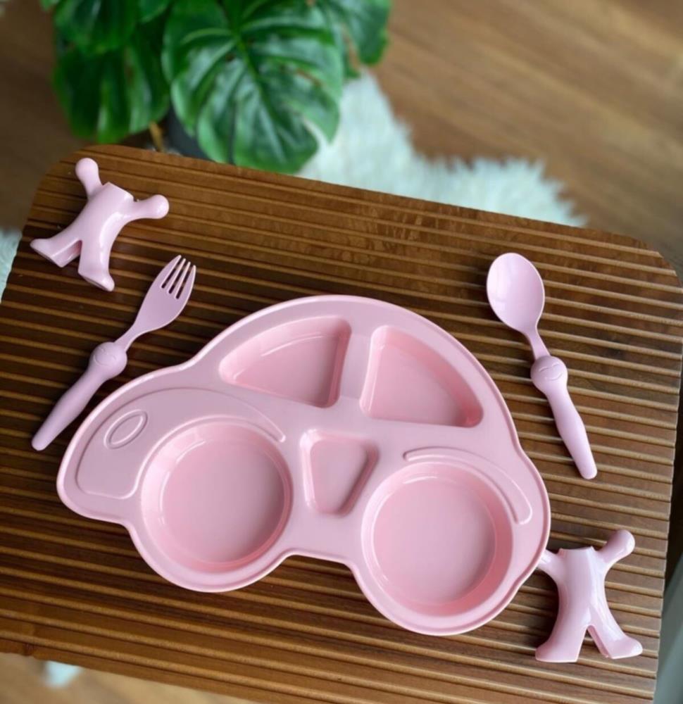Bayev Pcs Kids Dinnerware Set Car Model
