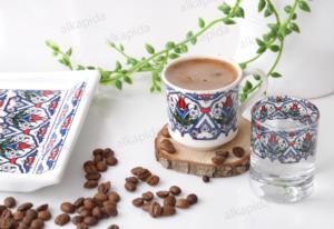 Aybaba Store Tekli Kahve Sunum Fincan Seti  Otantik Lale 