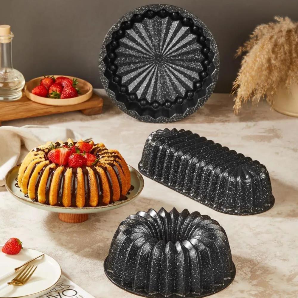 Heroes Helegra Granite Casting Black 3-Piece Cake