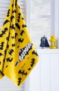 Özdilek Batman Dark Lisanslı Sarı Çocuk Bornoz Free Set