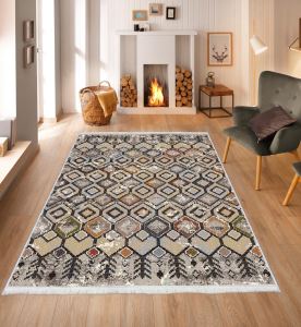 BENZAHOME Leather Backing Digital Printing Living Room Carpet Kitchen Carpet Floor Mat MS22