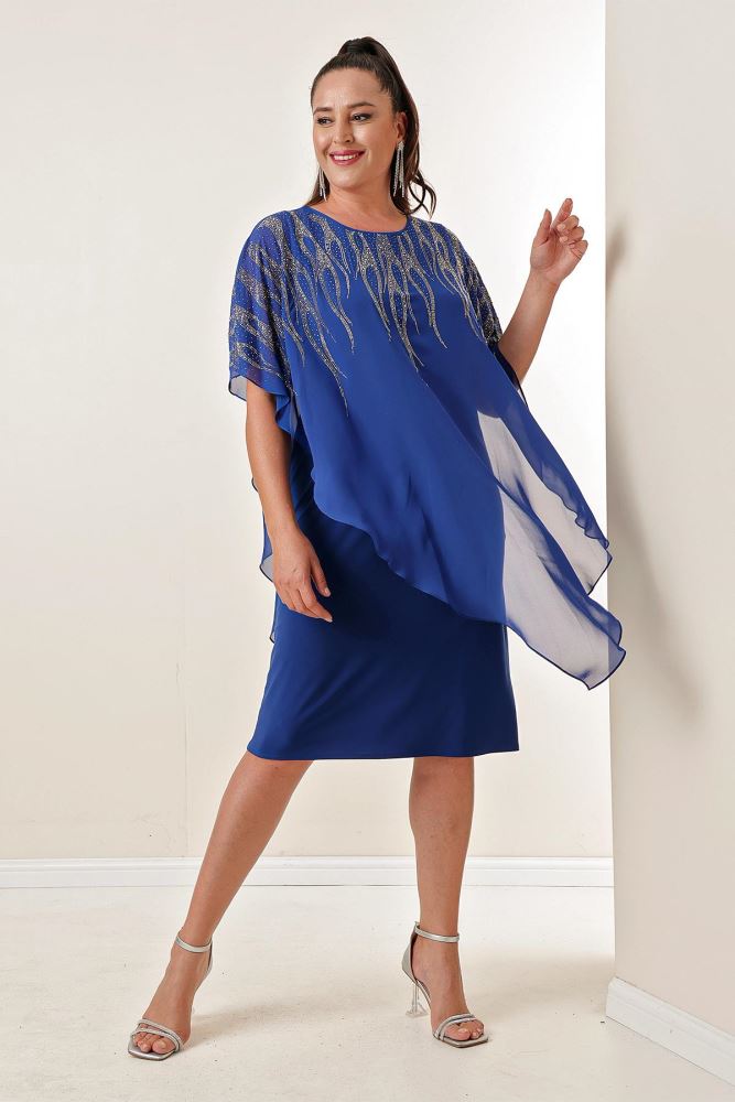 sachin and babi light blue dress Blue Plus Size Bridesmaid Dresses