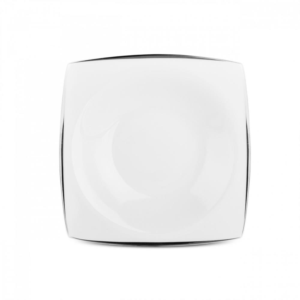 Karaca Fine Pearl New Agate 58 Pieces Square Dinner Set for 12 Persons