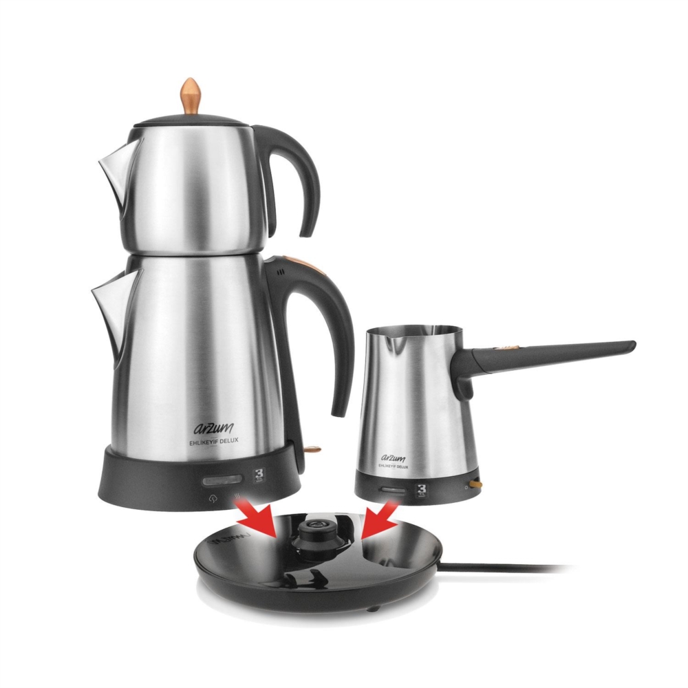 çay ve kahve makinesi seti
