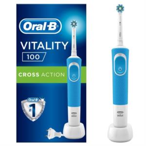 Braun Oral-B D-100 Ultra Şarjlı Diş Fırçası Mavi (SENSİ-CROSS)