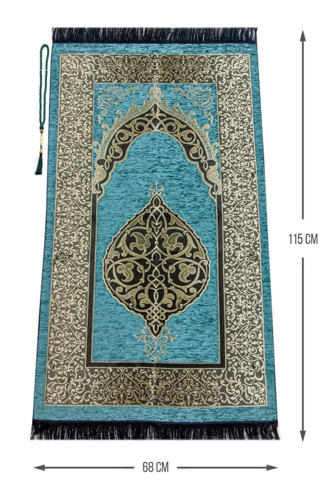 Cheap The Muslim prayer blanket which is placed under the body during prayer,  is light and easy to carry Prayer blanket