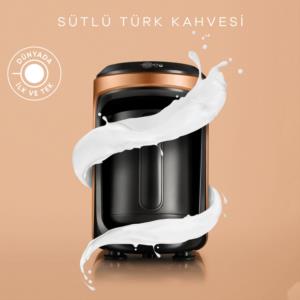 Karaca Hatır Hüps Sütlü Türk Kahve Makinesi Bronz