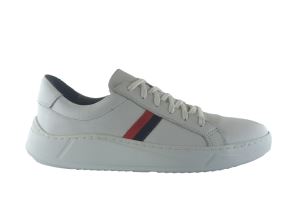 Erkek Sneaker Hakiki Deri Ayakkabı 044-0007 - Beyaz