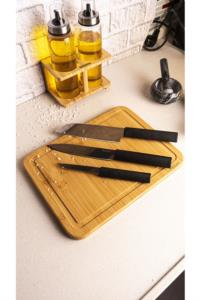 Bambum Mastercut 4 Piece Knife Set with Cutting Board B5540