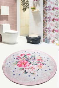 Chilai Home Florens Banyo Halısı Djt Çap 100 Cm