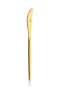 Kalben Amore Titanyum Mat Gold Renk 6 Adet Yemek Bıçağı