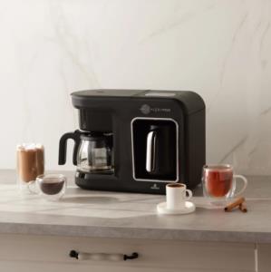 Karaca Hatır Plus Mod 5 in 1 Essential Kahve Makinesi Black Chrome
