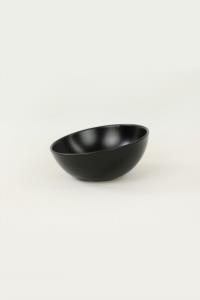 Keramika Mat Siyah Kase 18 Cm 2 Adet