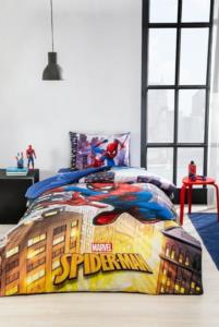 Özdilek Spiderman Night Tek Kişilik Disney Lisanslı Çocuk Nevresim Takımı