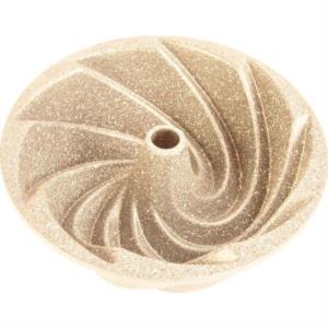 Thermoad Granit Döküm Rüzgar Gülü Kek Kalıbı Vizon  24 cm 